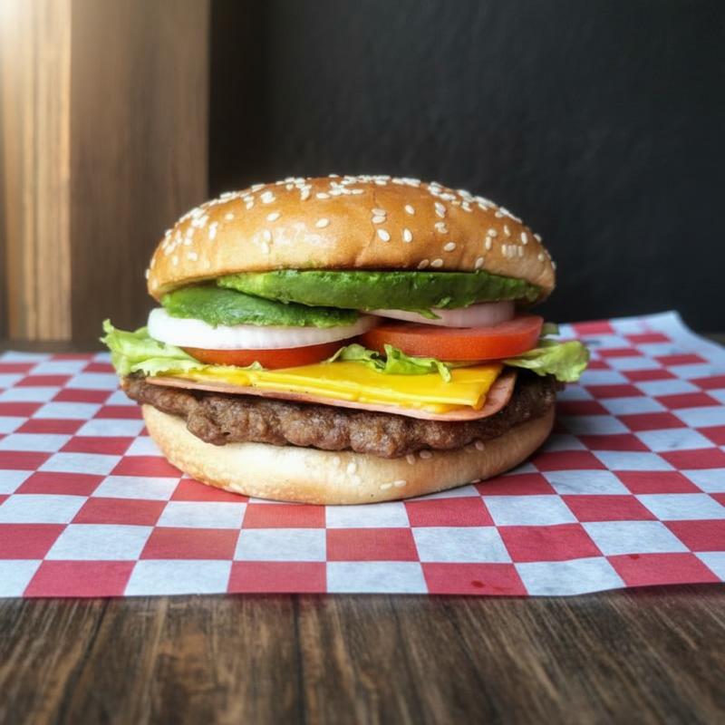 Hamburguesa de res